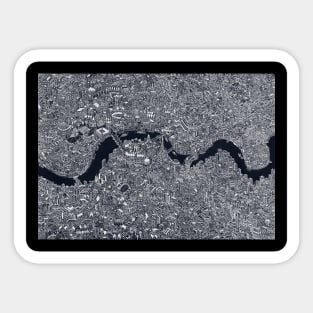 London map Sticker